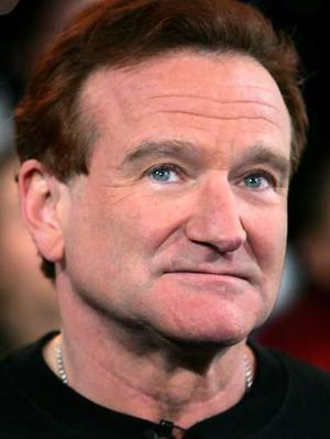 Photograph of actor and comedian Robin Williams